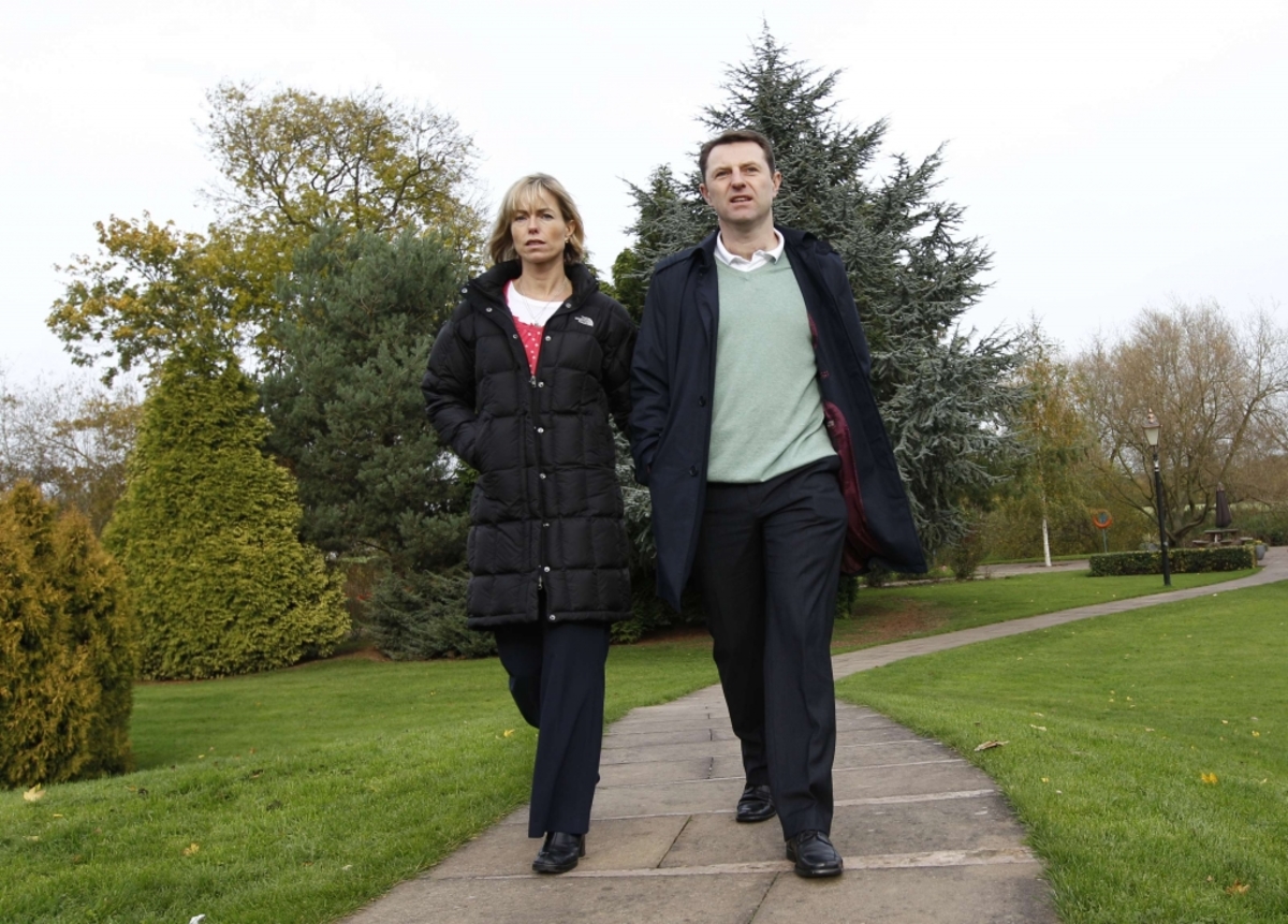 Οι γονείς της μικρής Μαντλίν. ΦΩΤΟ REUTERS