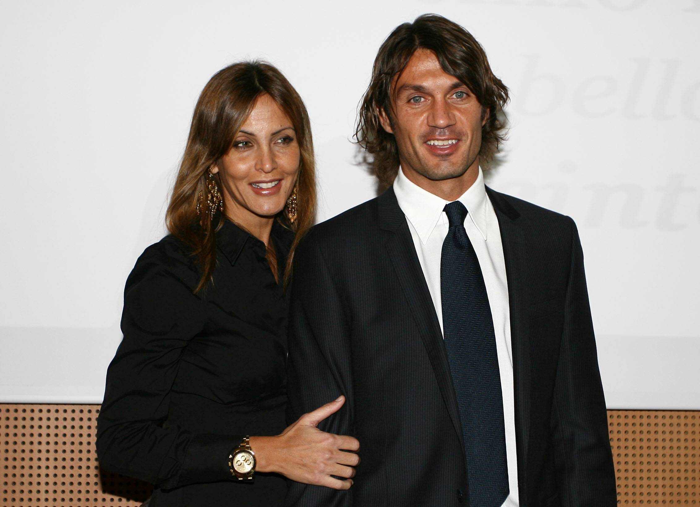 Ο Πάολο Μαλντίνι με τη σύζυγο του