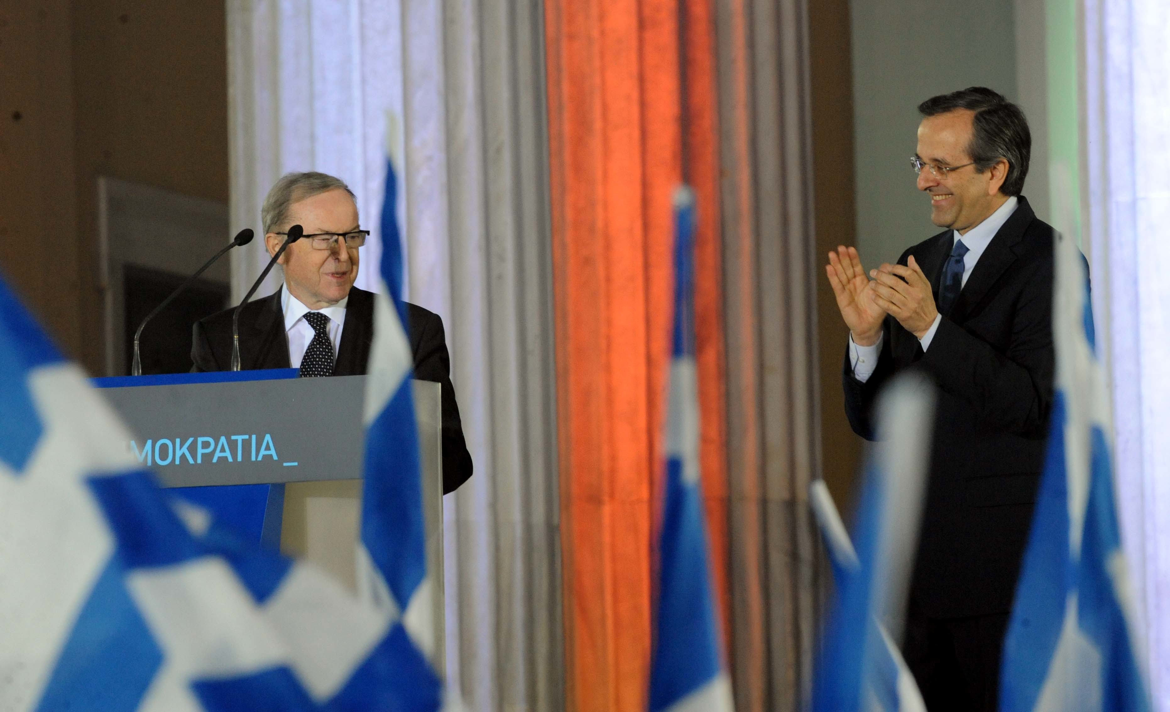 Στηρίζει Σαμαρά ο πρόεδρος του Ευρωπαϊκού Λαϊκού Κόμματος