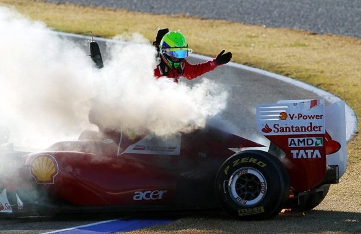 Έπιασε φωτιά ο Μάσα – Δείτε ΦΩΤΟ