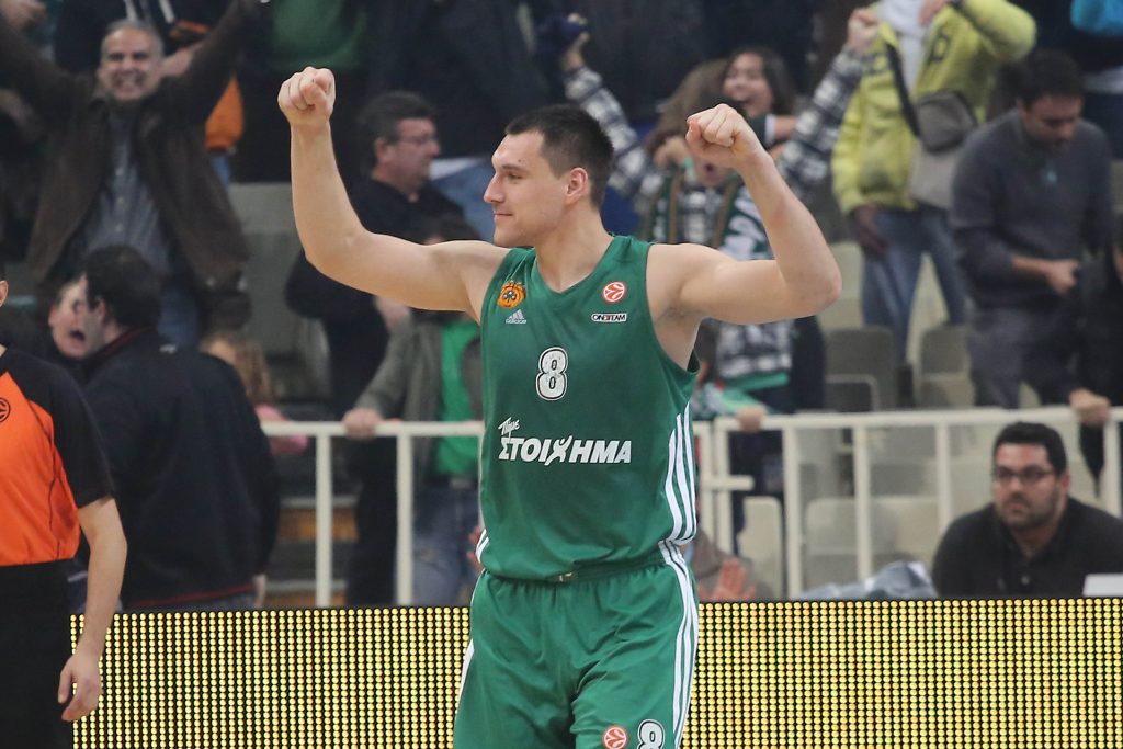 Έμεινε και ο Γιόνας Ματσιούλις στον Παναθηναϊκό ΦΩΤΟ EUROKINISSI