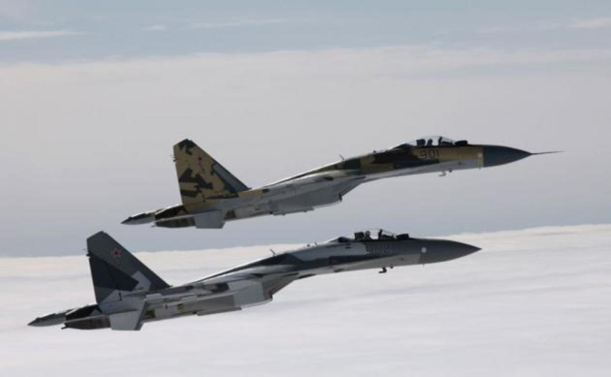 Ρωσία: Αερομαχίες Su-35 και MiG-31 πάνω από την Καρέλια [vid]