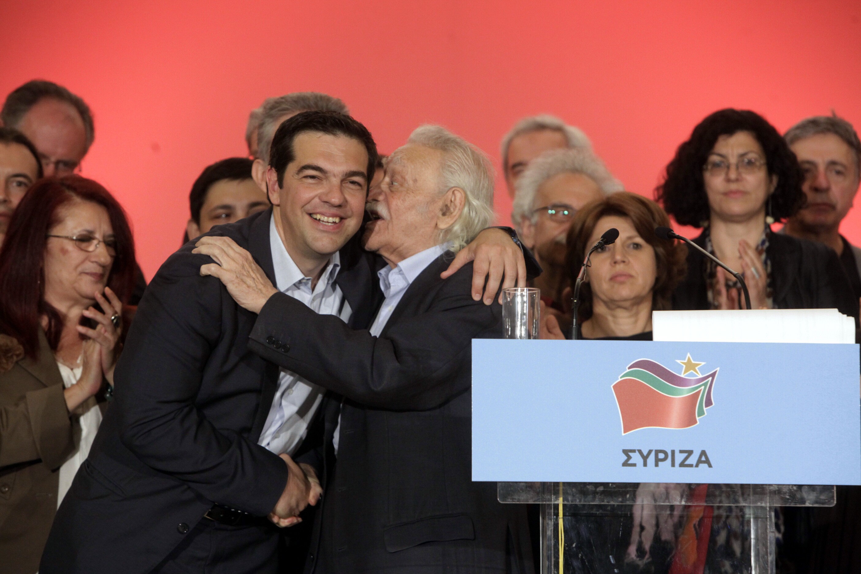 ΦΩΤΟ EUROKINISSI - H παρουσίαση του ευρωψηφοδελτίου του ΣΥΡΙΖΑ