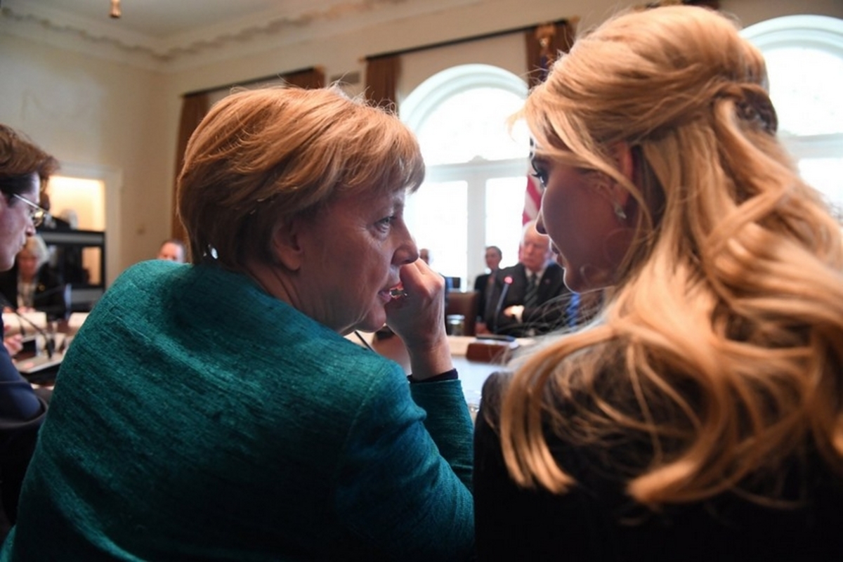 Η Μέρκελ κάλεσε την Ιβάνκα Τραμπ στο Βερολίνο