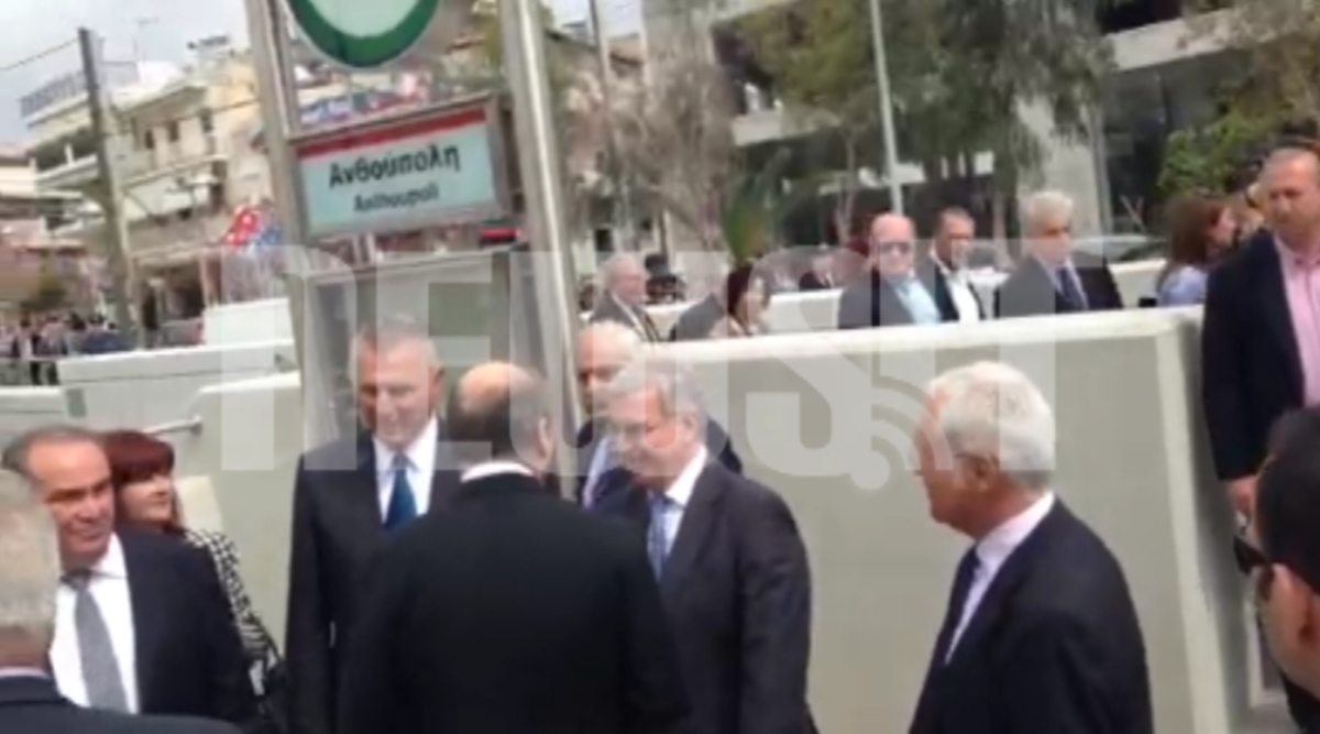 Εγκαίνια σταθμών του Μετρό