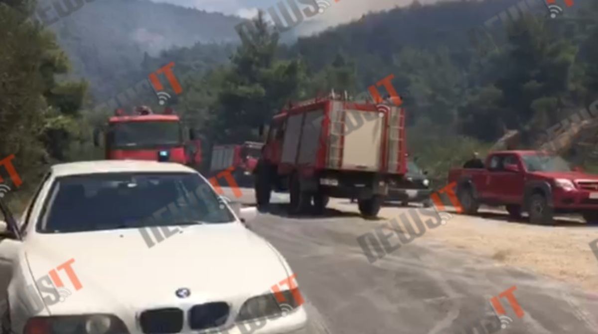 Φωτιά στα Δερβενοχώρια