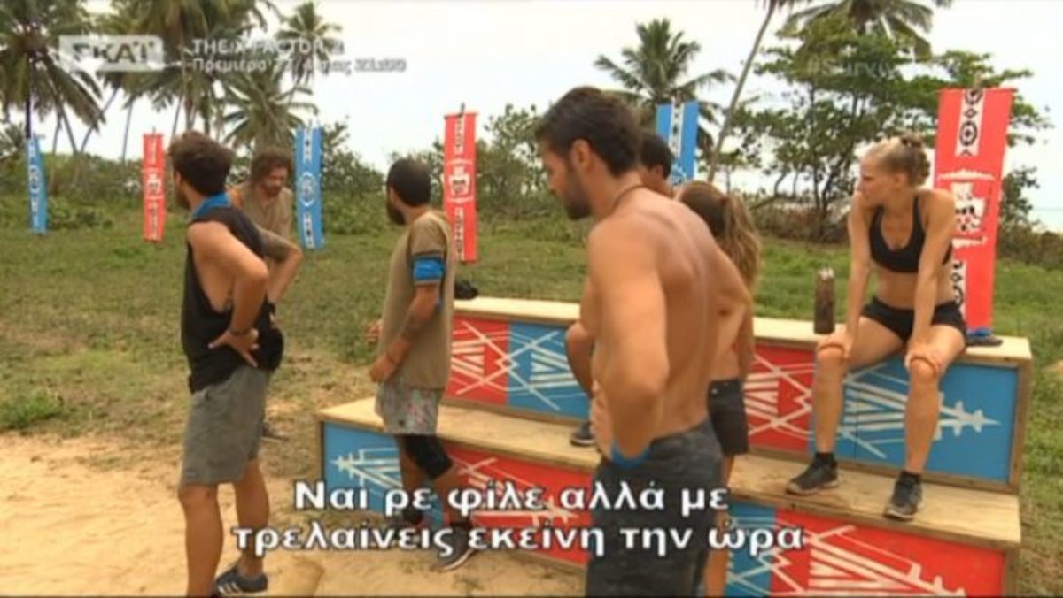 Survivor: Ένταση μεταξύ Σπαλιάρα – Αναγνωστόπουλου στο αγώνισμα!