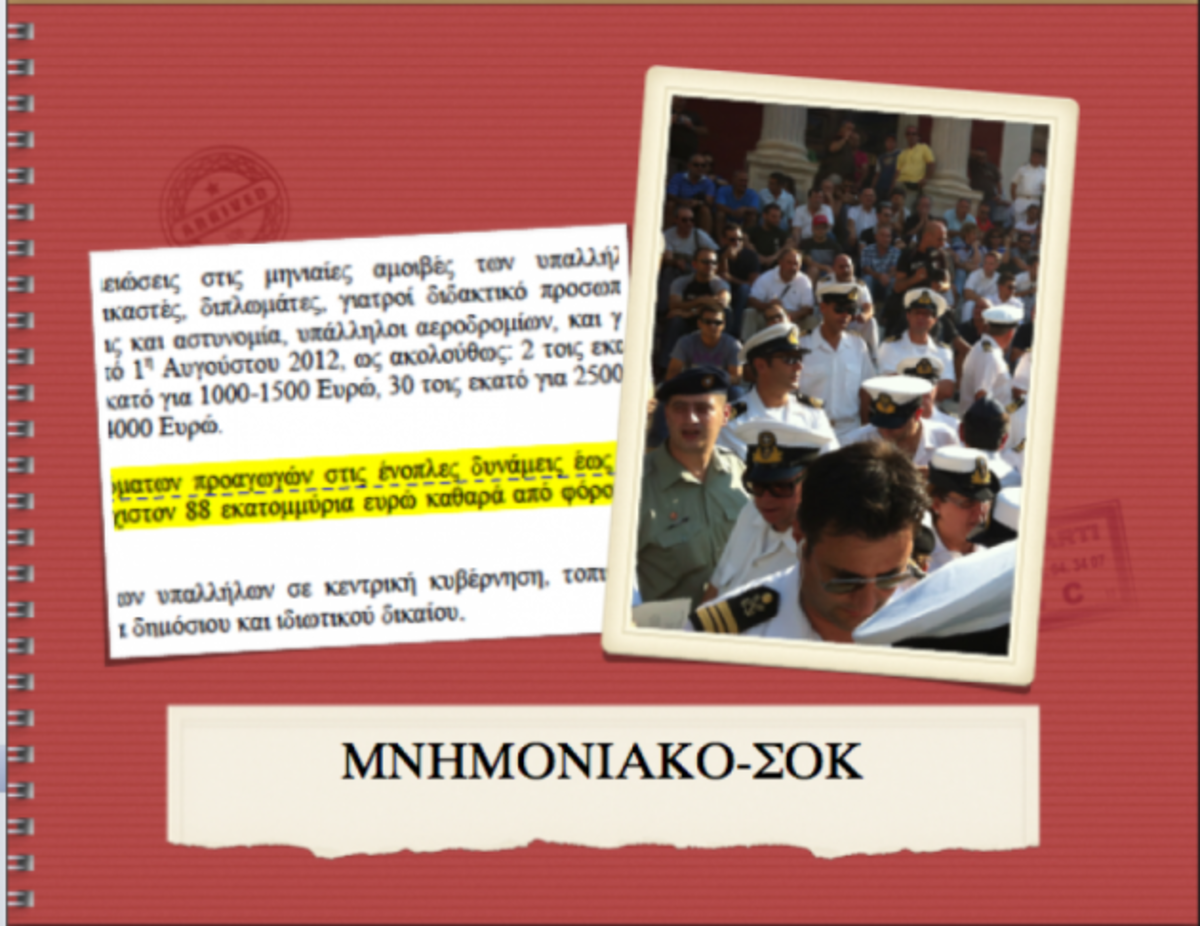 Μισθολογικές προαγωγές ΤΕΛΟΣ! Το γράφει ξεκάθαρα στο Μνημόνιο! Δείτε το απόσπασμα