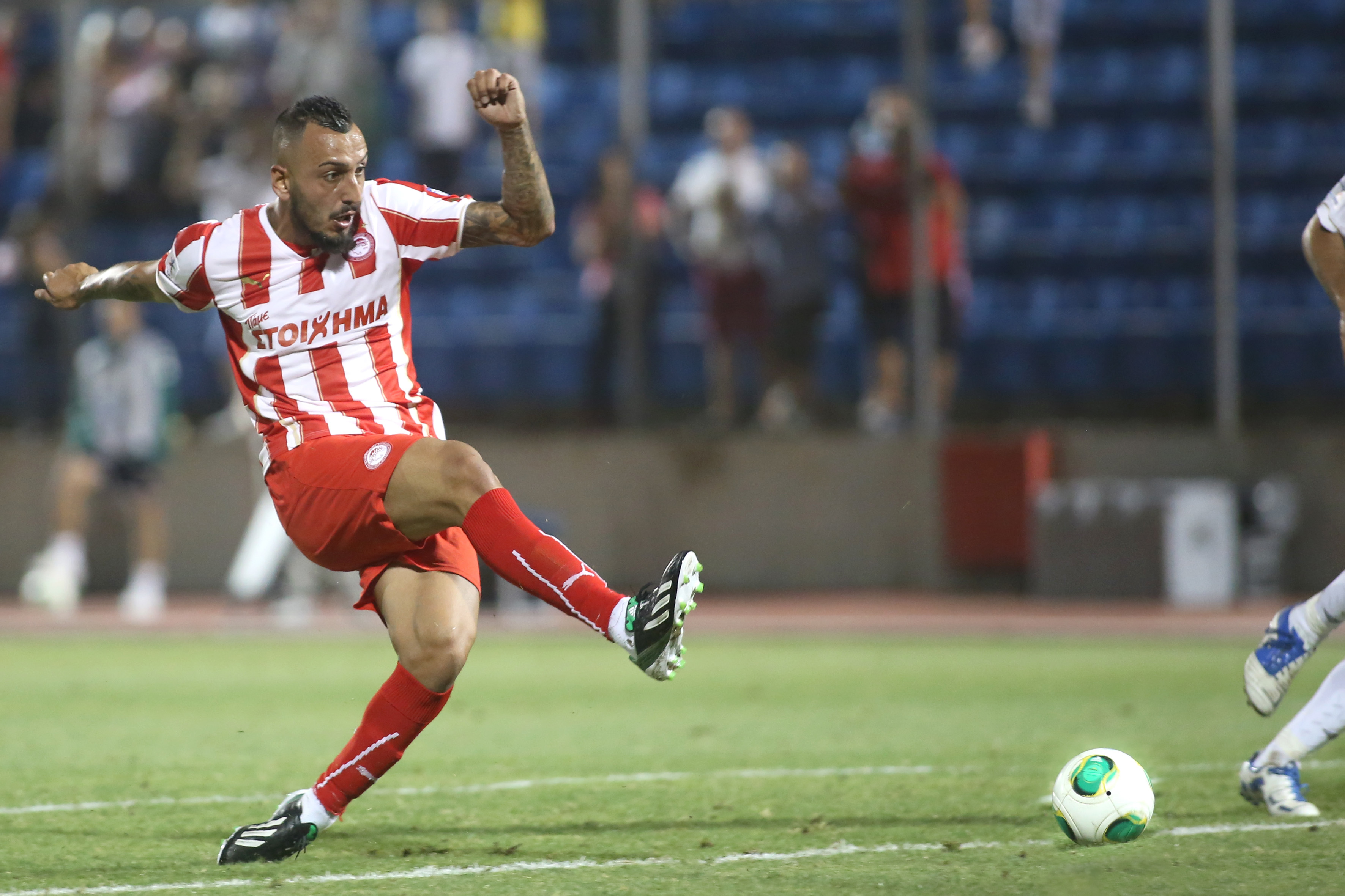 Επικοινωνία με τον διεθνή επιθετικό είχε προ ημερών ο Βαγγέλης Μαρινάκης  ΦΩΤΟ EUROKINISSI