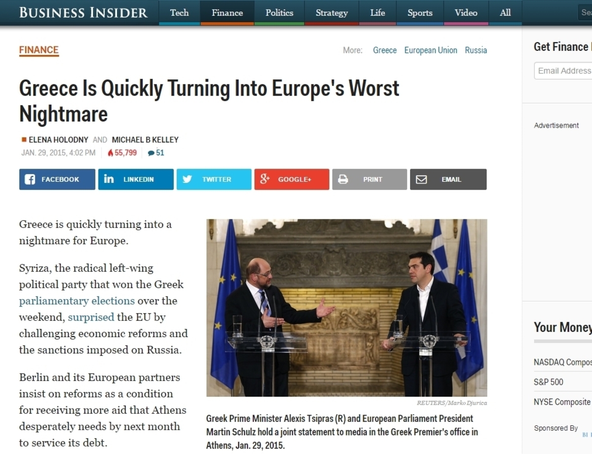Οργιάζουν τα διεθνή ΜΜΕ για το θρίλερ στην Ελλάδα