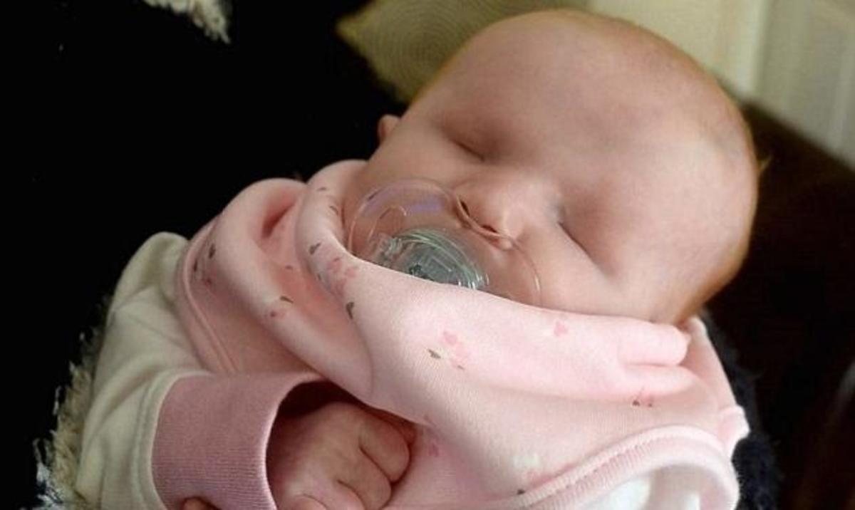 To μωρό που γεννήθηκε χωρίς μάτια…