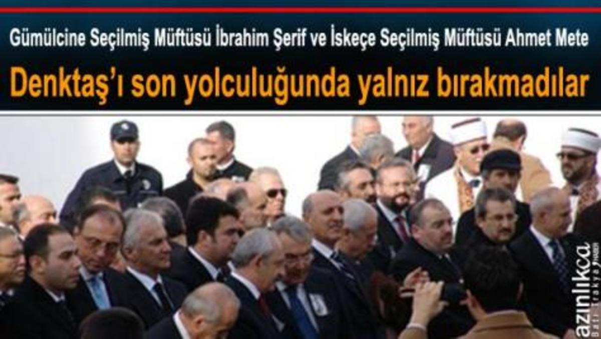 Οι “καταπιεσμένοι” ψευτομουφτήδες της Θράκης στη κηδεία του Ντεκτάς!