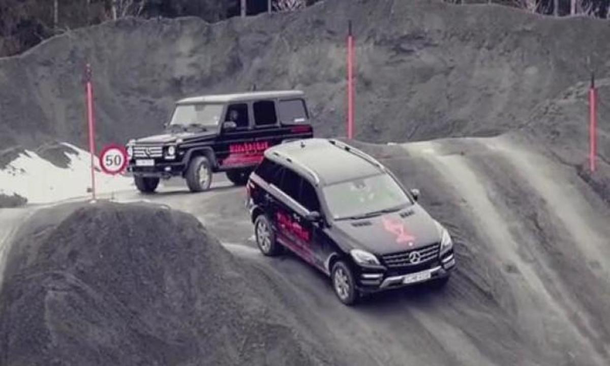 Η off-road παιδική χαρά της Mercedes-Benz (VIDEO)