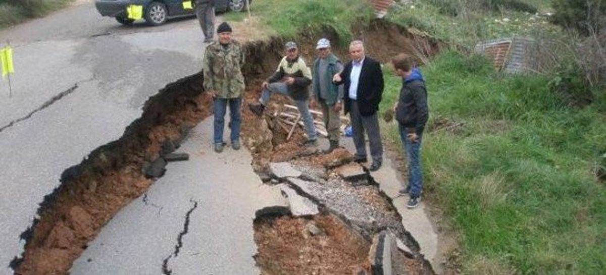 Μεσσηνία: Σοβαρές ζημιές σε δρόμους από τη σφοδρή κακοκαιρία