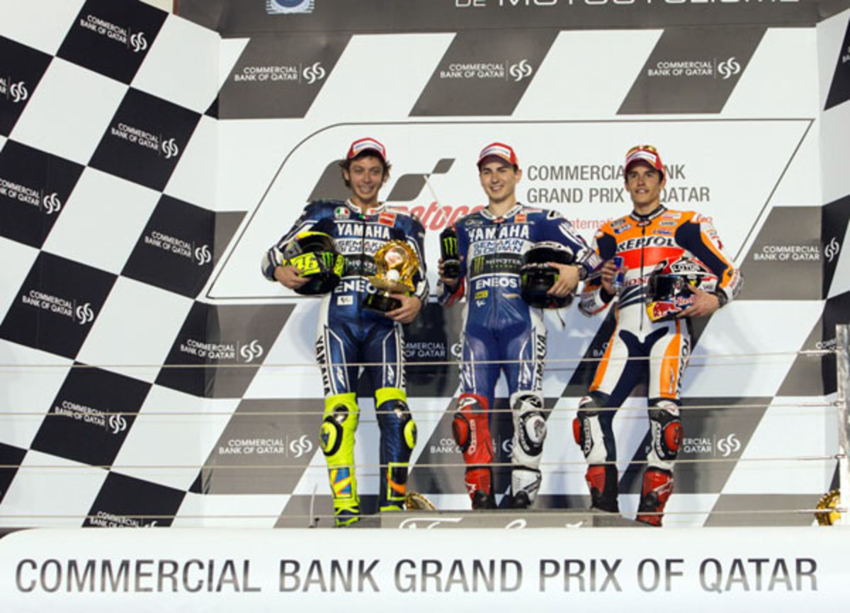 MotoGP: Νικητής ο Λορέντζο στο Κατάρ, με τον Ρόσι να κλέβει την παράσταση