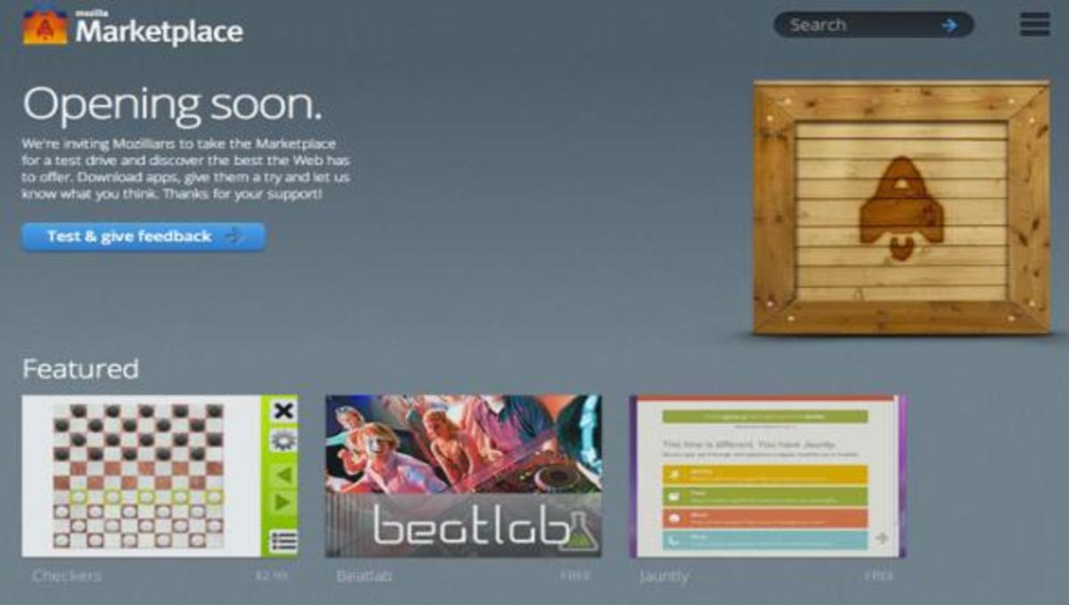 Έρχεται το Mozilla Marketplace!