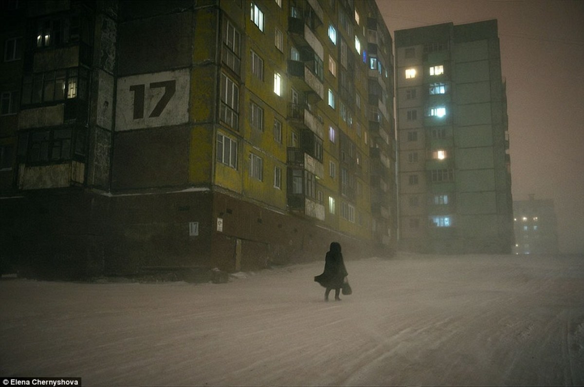 Η ζωή στην πόλη των -55 βαθμών Κελσίου! Απόλυτο σκοτάδι για 2 μήνες (ΦΩΤΟ)
