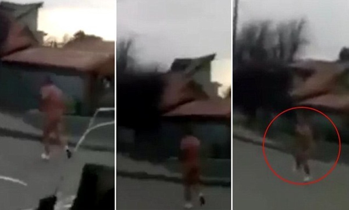 Έτρεχε ολόγυμνος στον δρόμο για να γλιτώσει από τον απατημένο σύζυγο [vid]