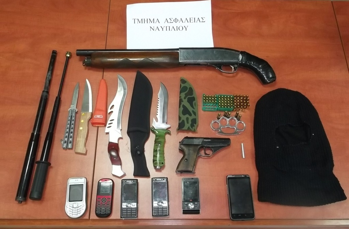 Ναύπλιο: “Οπλοστάσιο” στο σπίτι του 34χρονου που μαχαίρωσε το συγχωριανό του