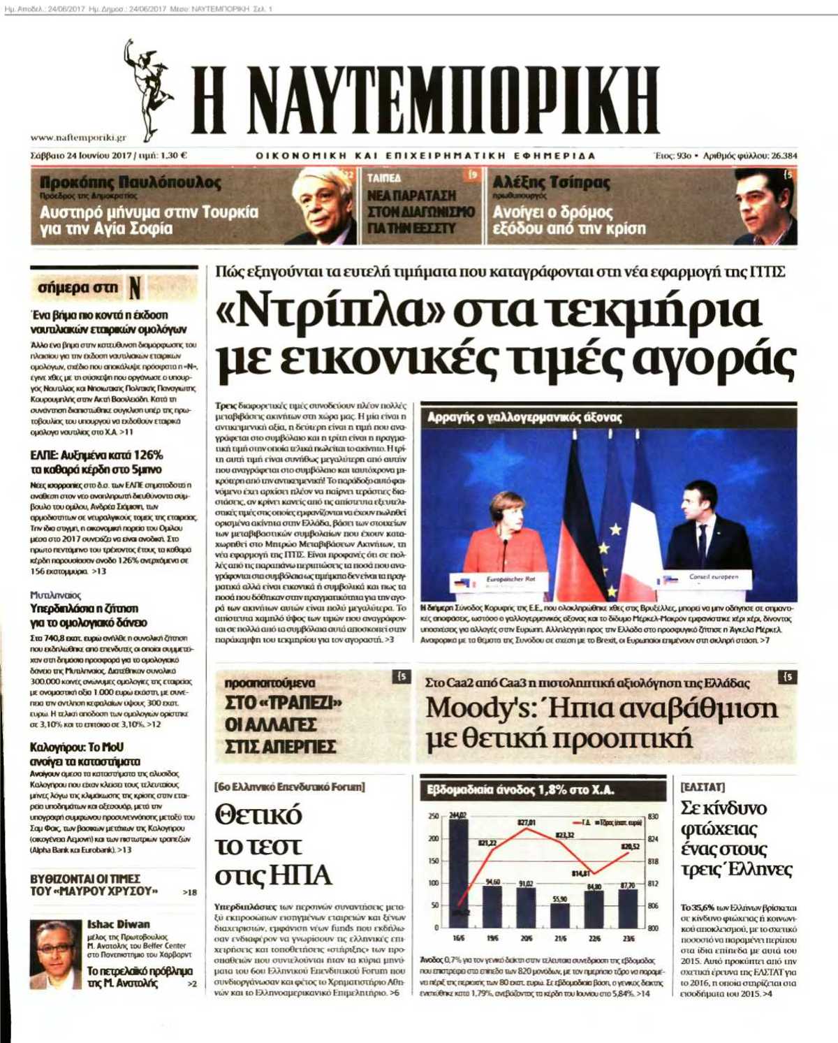 ΝΑΥΤΕΜΠΟΡΙΚΗ 24-06-2017