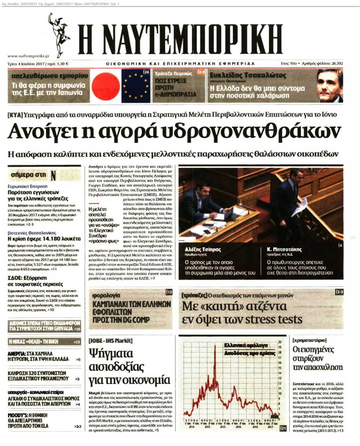 ΝΑΥΤΕΜΠΟΡΙΚΗ 04-07-2017