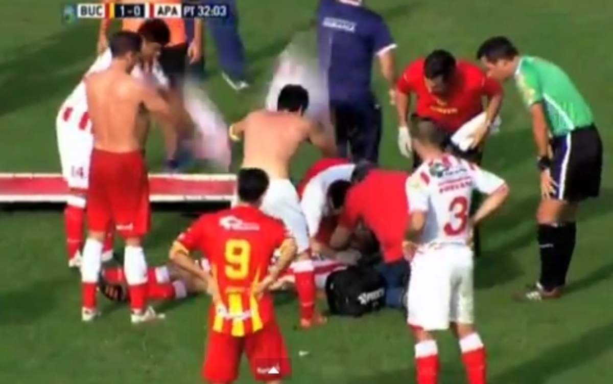 Νεκρός ποδοσφαιριστής στην Αργεντινή μέσα στο γήπεδο! (VIDEO)