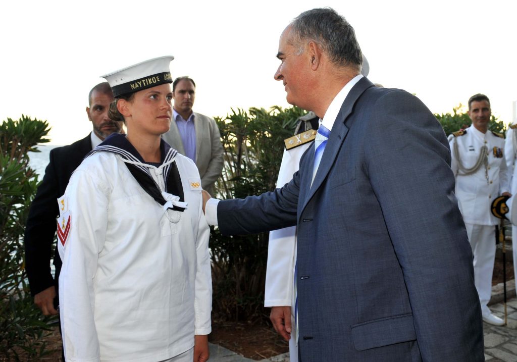 Η Ναυτική Δόκιμος που έκλεψε την παράσταση της ορκομωσίας