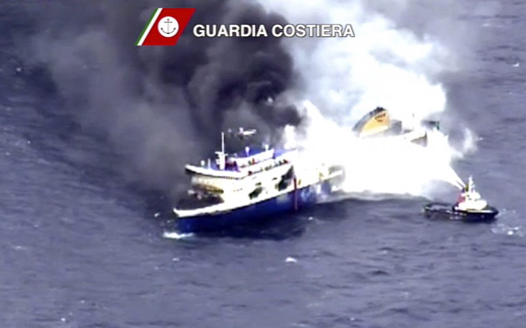 Norman Atlantic: Εισαγγελική έρευνα για ποινικές ευθύνες για την πυρκαγιά
