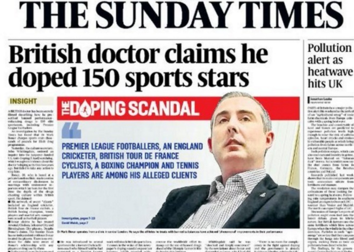 Εμπλέκει Άρσεναλ, Τσέλσι και Λέστερ σε σκάνδαλο ντόπινγκ!