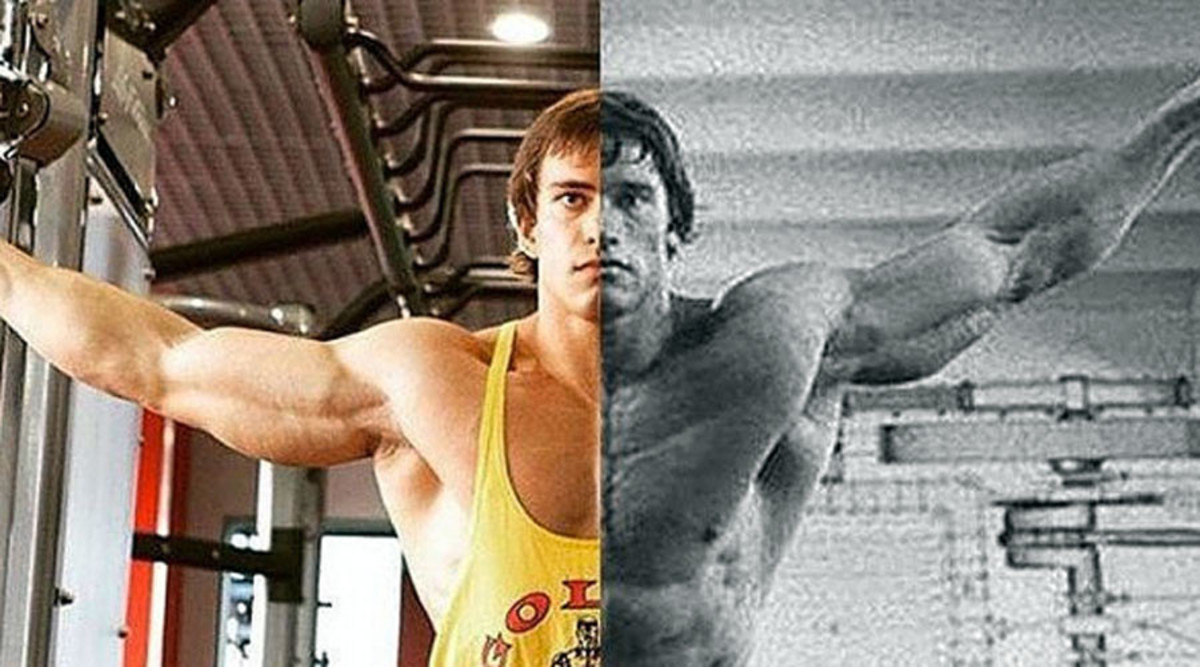 Bodybuilder φτυστός o Arnold Schwarzenegger στα νιάτα του!