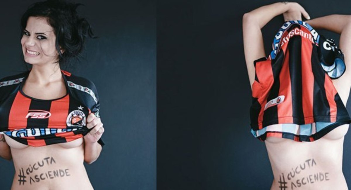 Στριπτίζ για την ομάδα της από Κολομβιανή ρεπόρτερ! (ΦΩΤΟ)