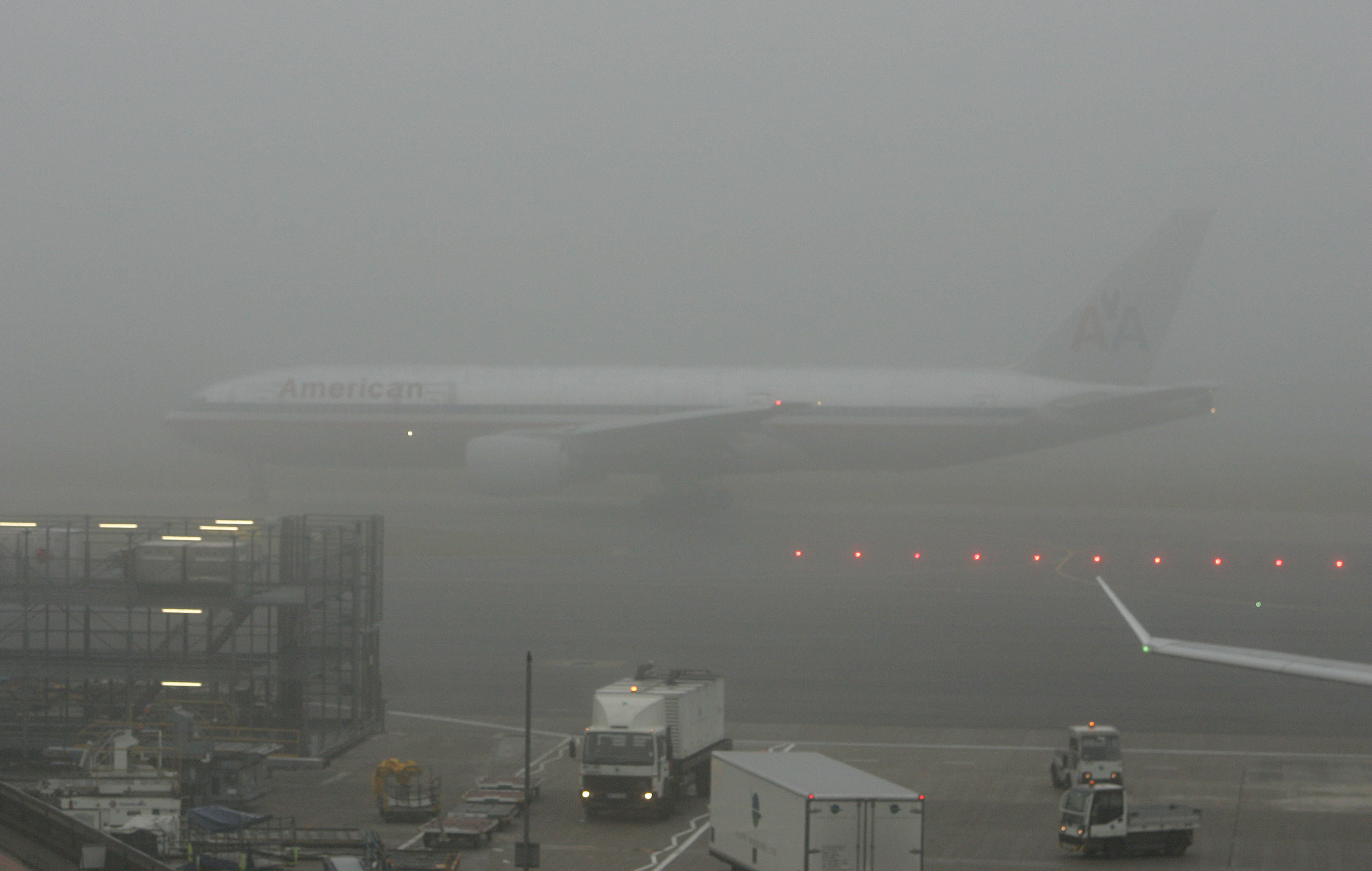 Πυκνή ομίχλη στο αεροδρόμιο των Ιωαννίνων - ΦΩΤΟ EUROKINISSI