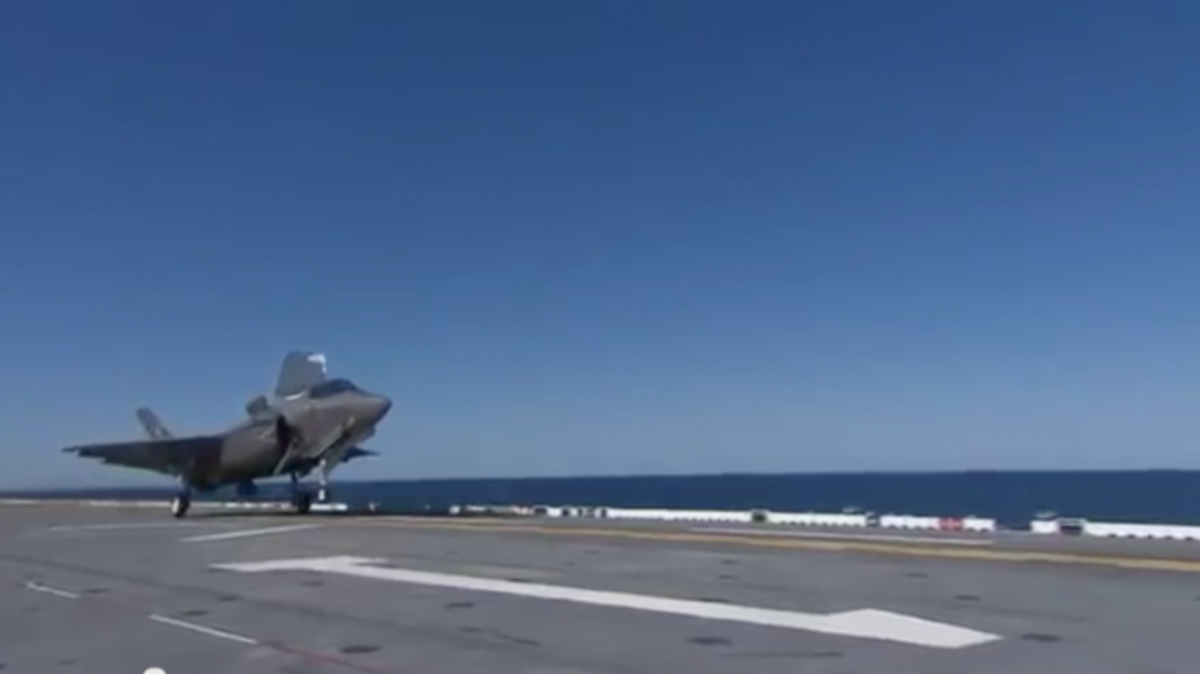 ΒΙΝΤΕΟ: F 35 σε αεροπλανοφόρο