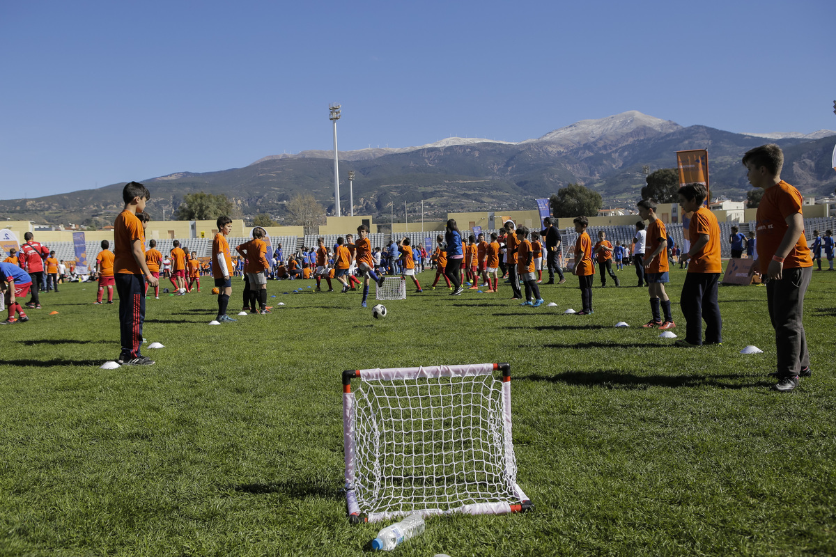 Φεστιβάλ Αθλητικών Ακαδημιών ΟΠΑΠ: Συμμετοχή 1.880 παιδιών σε Πάτρα και Ηράκλειο