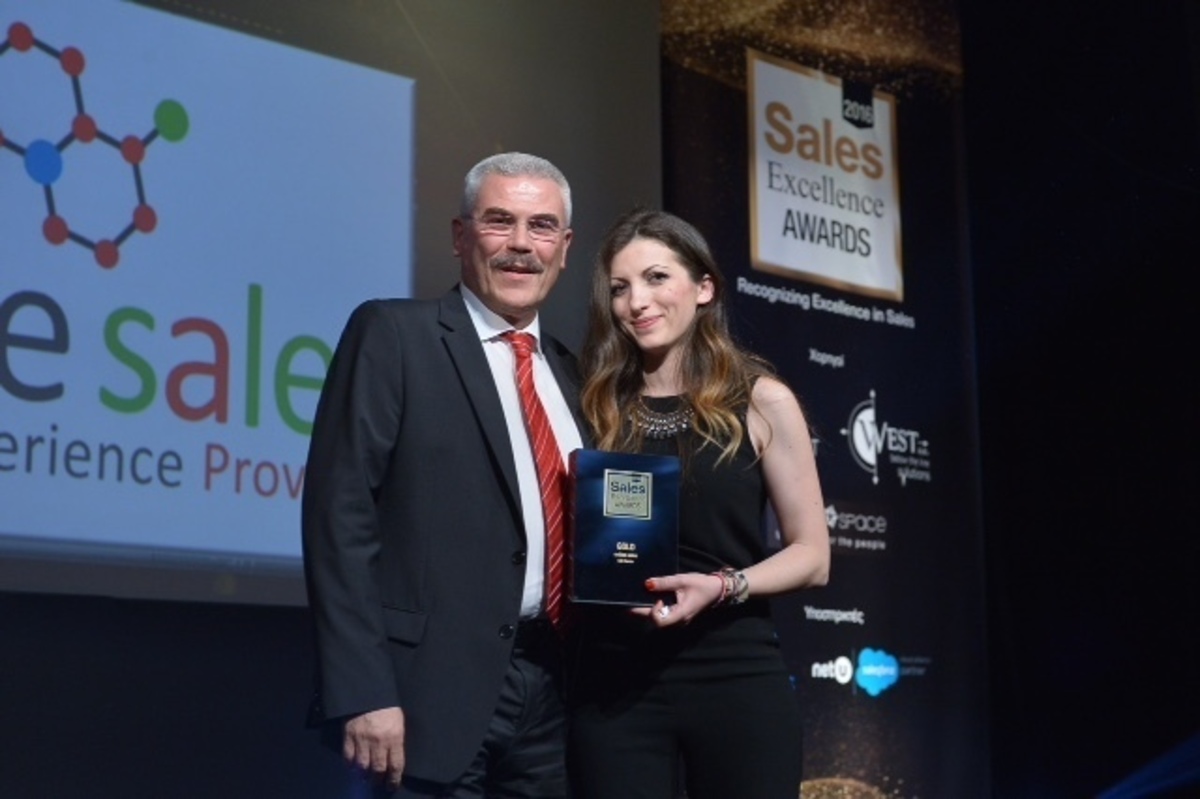 Σπουδαία διάκριση της online sales στα Sales Excellence Awards 2016