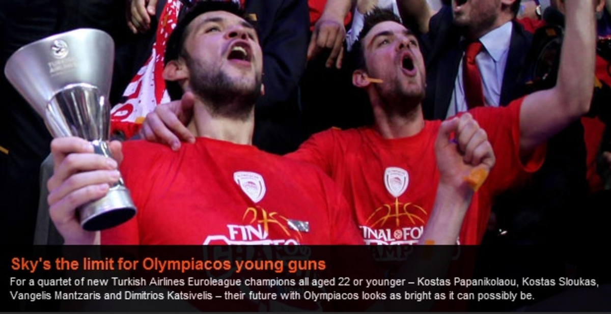 “Ο ουρανός είναι το…όριο για τους “μικρούς” του Ολυμπιακού”