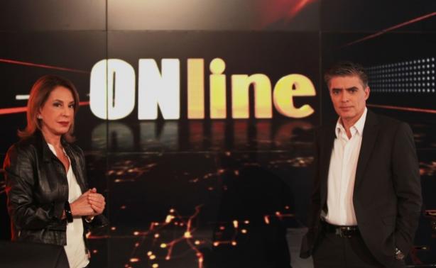 Όλγα Τρέμη και Νίκος Ευαγγελάτος μιλούν για την πρεμιέρα του “ONline”