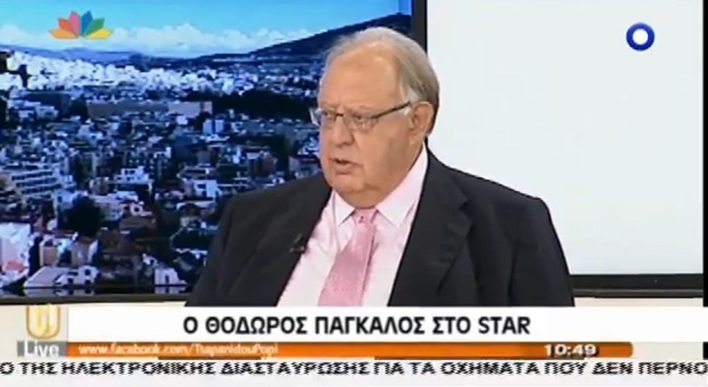 Πάγκαλος για συνεργασία ΣΥΡΙΖΑ-ΑΝΕΛ