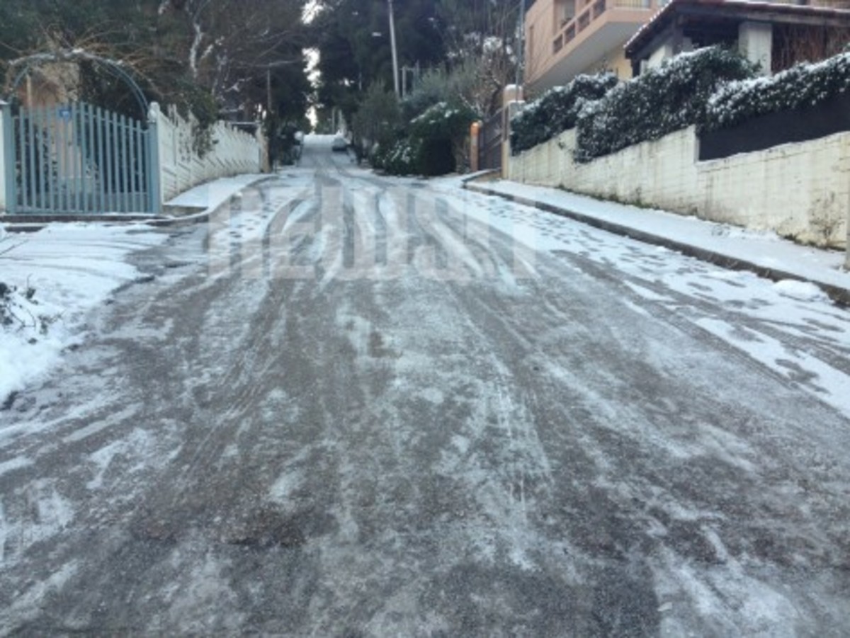 Δρόμοι-παγίδες λόγω παγετού