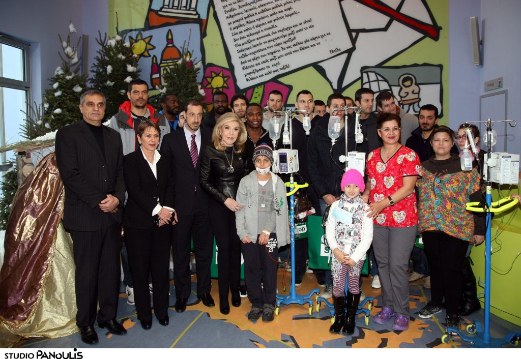 Στην “ΕΛΠΙΔΑ” οι παίκτες του Παναθηναϊκού (ΦΩΤΟ)