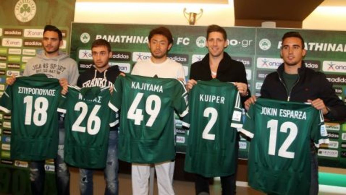 Παρουσιάστηκαν οι 5 του Παναθηναϊκού – “Έτοιμοι για την πρόκληση”