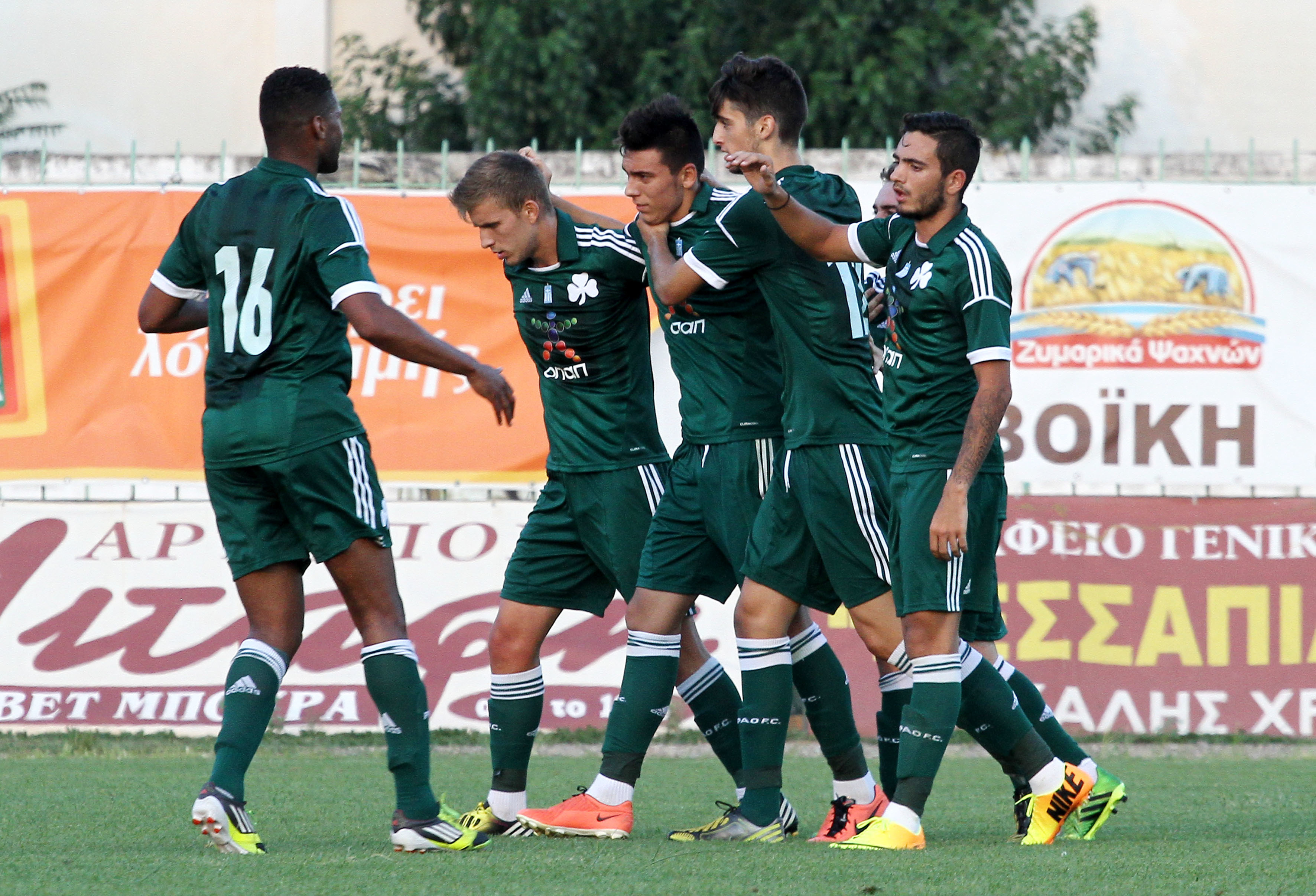 Ο Παναθηναϊκός επικράτησε 2-0 του Ηρακλή Ψαχνών ΦΩΤΟ EYROKINISSI