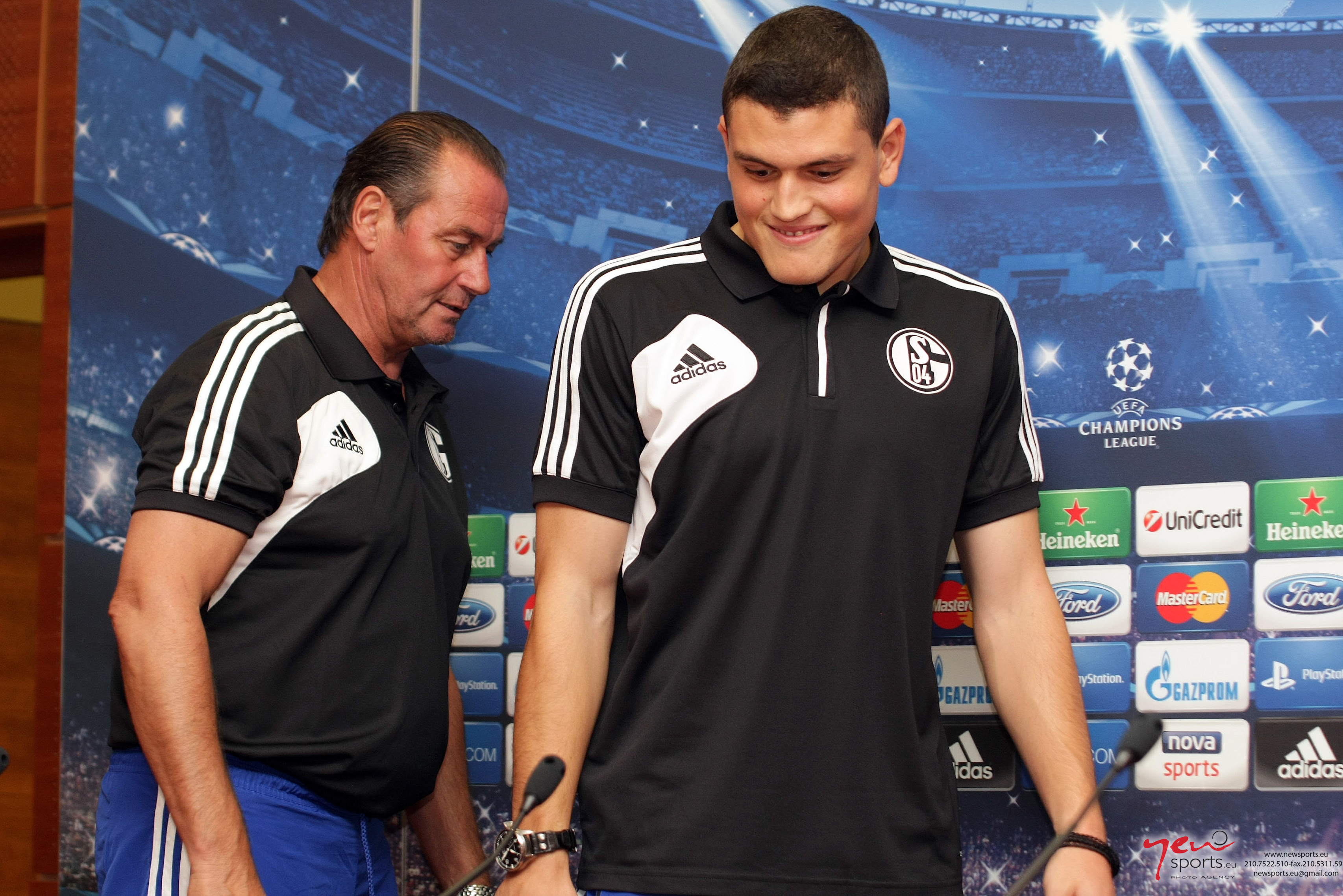 Ο Κυριάκος Παπαδόπουλος μαζί με τον Στέφενς