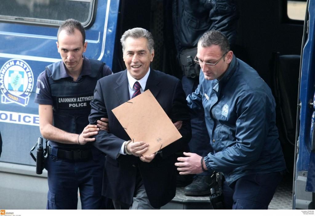 Ο Β. Παπαγεωργόπουλος το πρωί στα δικαστήρια - ΦΩΤΟ EUROKINISSI