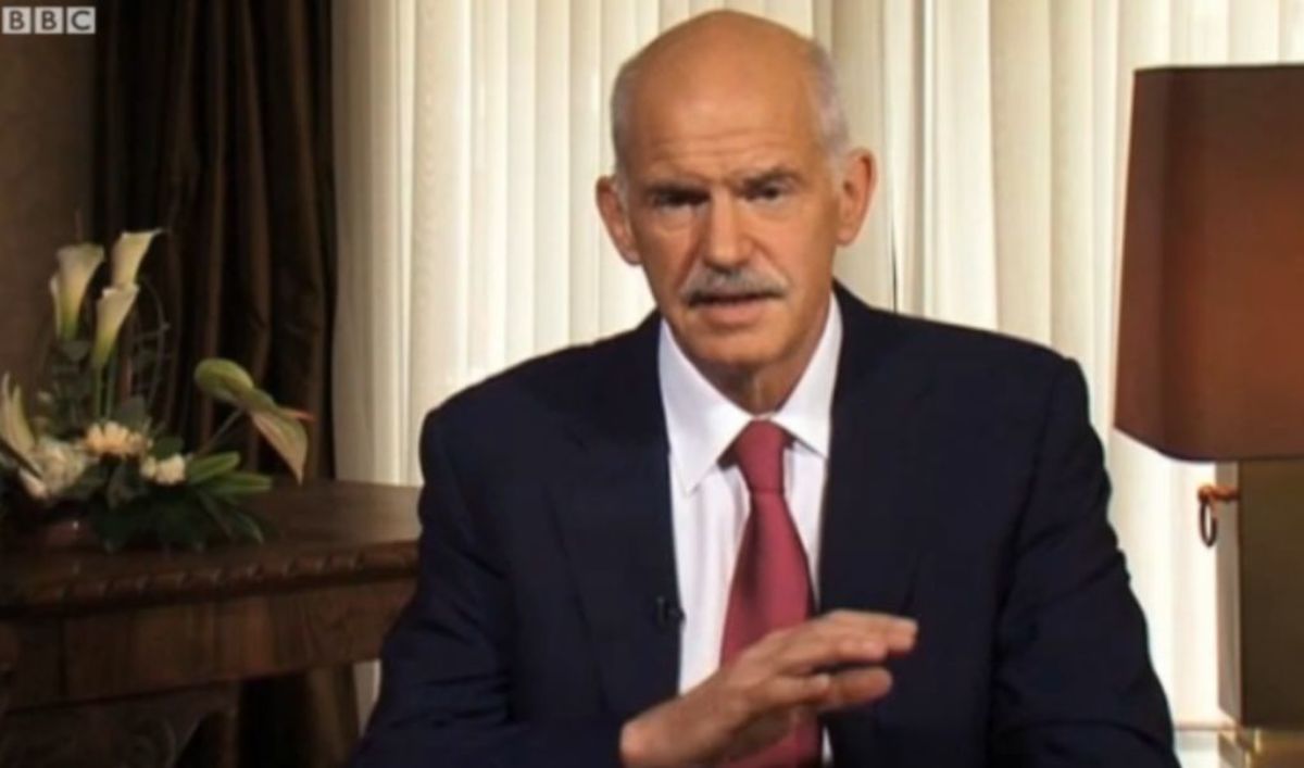 Γ.Παπανδρέου: “Μείζων καταστροφή η ψήφος σε κόμματα που εναντιώνονται στη δανειακή σύμβαση”