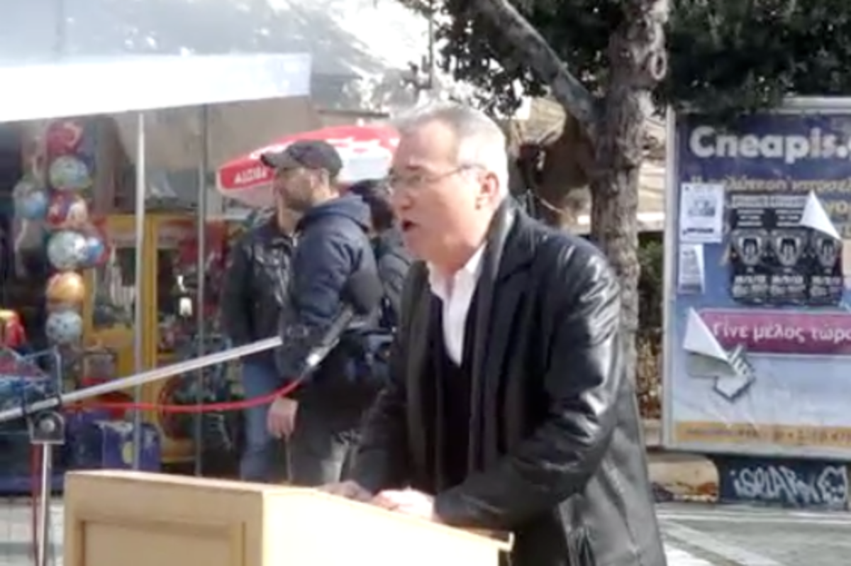 ΒΙΝΤΕΟ: Απόστρατος φωνάζει: “Μας πίνουνε το αίμα”!