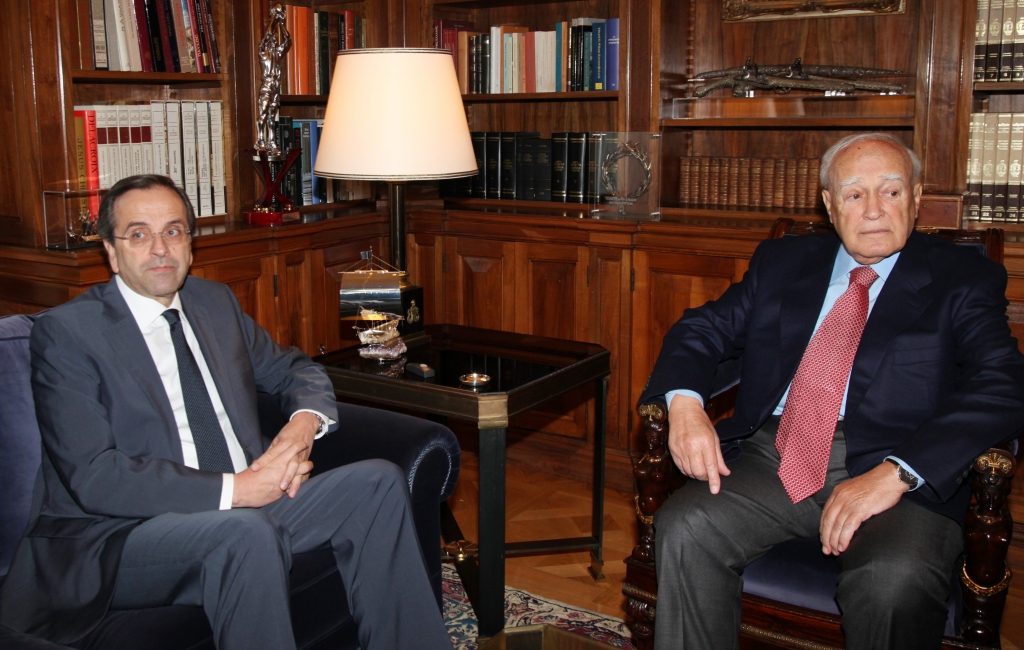 Σαμαράς σε Παπούλια: “Η Ελλάδα ακόμα “μετράει” στο εξωτερικό”