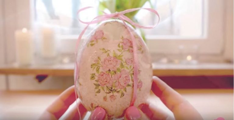 Πάσχα 2017: Πασχαλινή δημιουργία με αυγά και χαρτοπετσέτα! [vid]