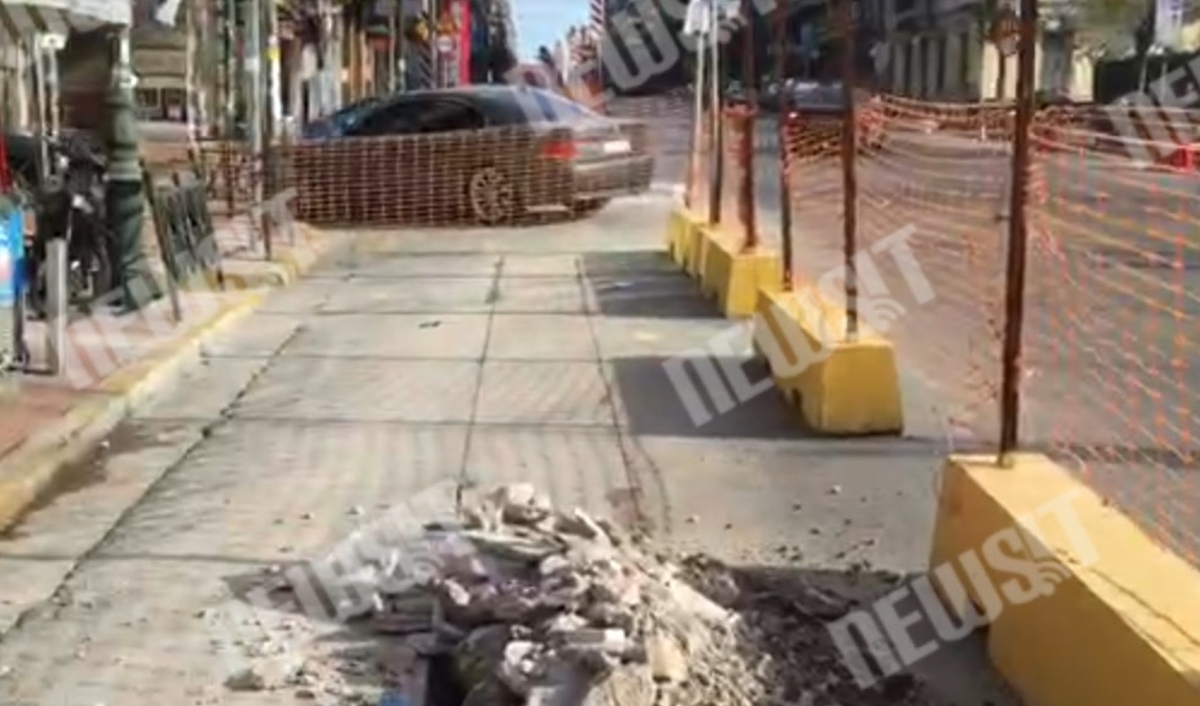 Πειραιάς: Εργοτάξιο λόγω τραμ