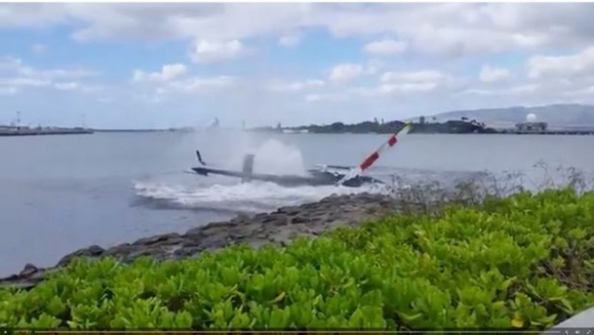 Δείτε τη στιγμή πτώσης ελικοπτέρου στο Περλ Χάρμπορ – ΒΙΝΤΕΟ